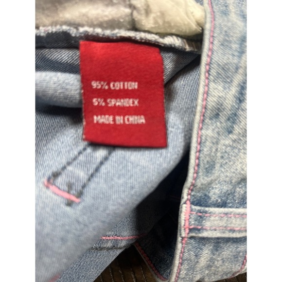 AZITA High Rise Cuffed Crop Jeans, Beading Design Embellishments, Size 20 - Picture 5 of 8